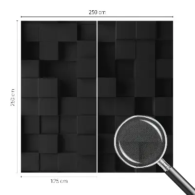 Papier peint photographique sur tissu non tissé Cubes tridimensionnels
