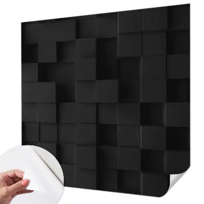 Papier peint photographique sur tissu non tissé Cubes tridimensionnels