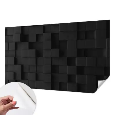 Papier peint photographique sur tissu non tissé Cubes tridimensionnels