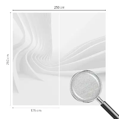 Papier peint intissé Lignes ondulées