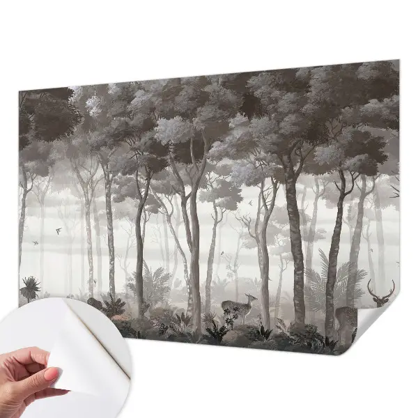 Papier peint photographique intissé magie de la forêt