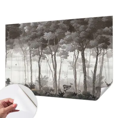 Papier peint photographique intissé magie de la forêt