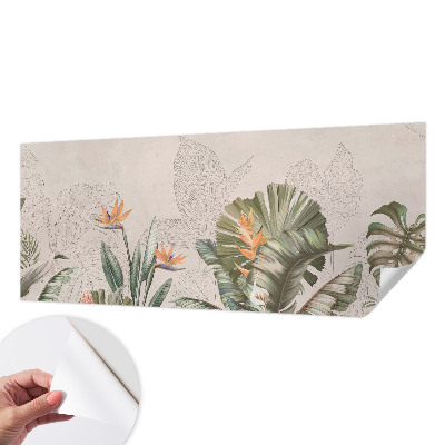 Papier peint chambre ado Tropické kvety