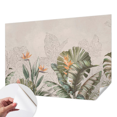 Papier peint chambre ado Tropické kvety