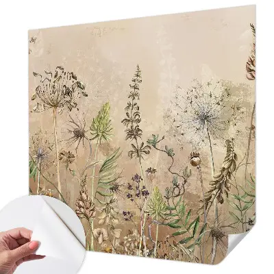 Papier peint photo grand format pour le mur fleurs rustiques