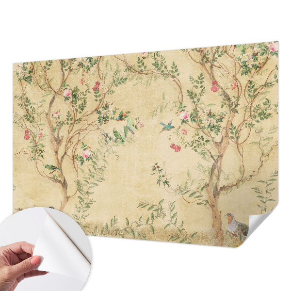 Papier peint chambre ado Kvetinové akcenty