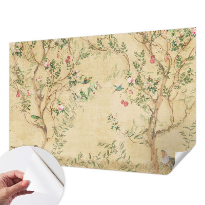 Papier peint chambre ado Kvetinové akcenty