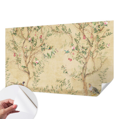 Papier peint chambre ado Kvetinové akcenty