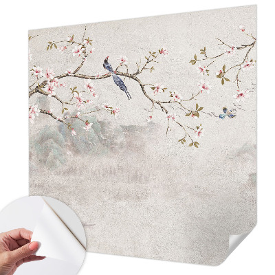 Papier peint tête de lit chambre adulte Orientálna krajina