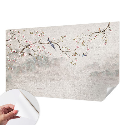 Papier peint tête de lit chambre adulte Orientálna krajina