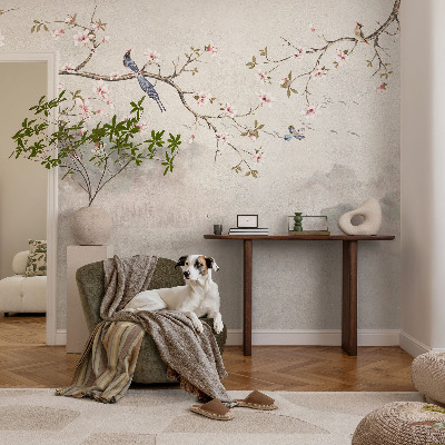 Papier peint tête de lit chambre adulte Orientálna krajina
