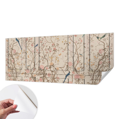 Papier peint tendance Vtáky a kvety
