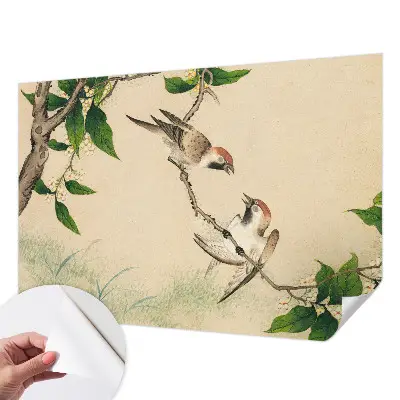 Papier peint intissé imprimé Duo classique