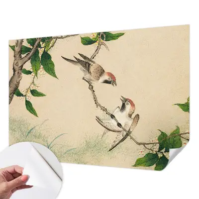 Papier peint intissé imprimé Duo classique