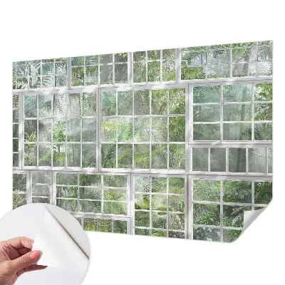 Papier peint photo sur tissu non tissé Forêt verte
