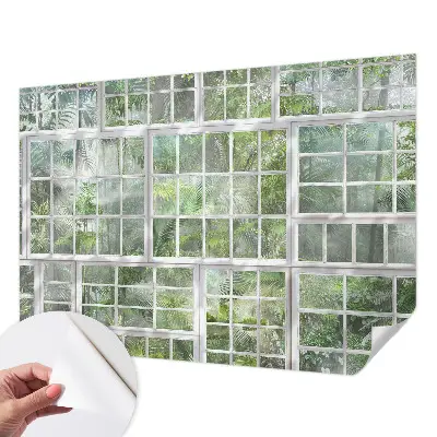 Papier peint photo sur tissu non tissé Forêt verte