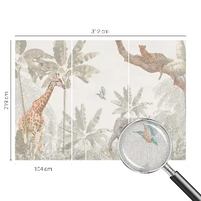 Papier peint photographique intissé oasis tropicale