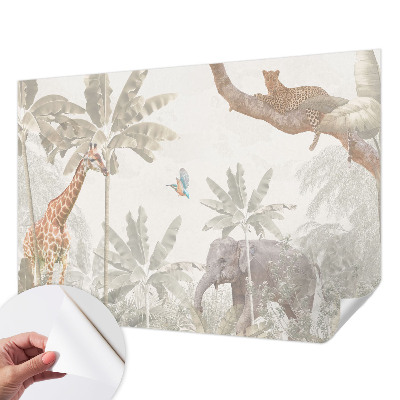 Papier peint tendance chambre adulte Tropická oáza