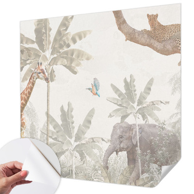 Papier peint tendance chambre adulte Tropická oáza