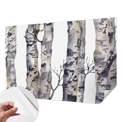 Papier peint panoramique pas cher Osikový les