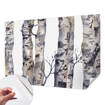 Papier peint panoramique pas cher Osikový les