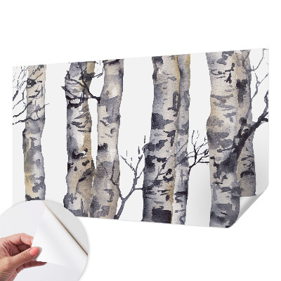 Papier peint panoramique pas cher Osikový les