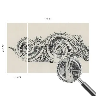 Papier peint photo grand format pour le mur Plante ornementale