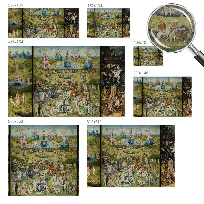 Papier peint photographique intissé Le jardin secret