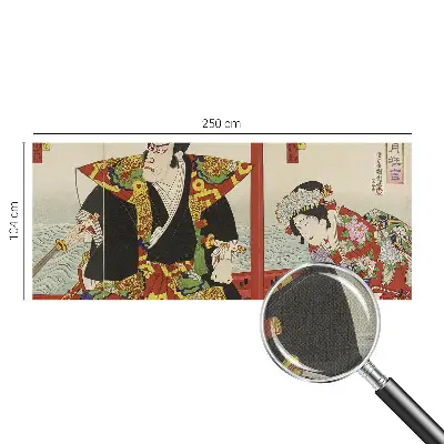Papier peint photo sur tissu non tissé théâtre japonais