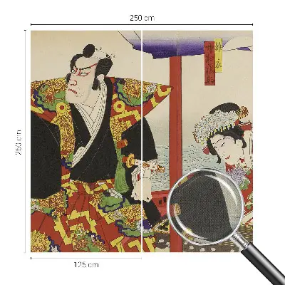 Papier peint photo sur tissu non tissé théâtre japonais