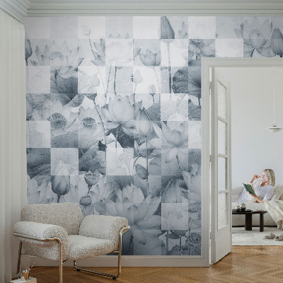 Papier peint décoratif salon Lotosové kvety