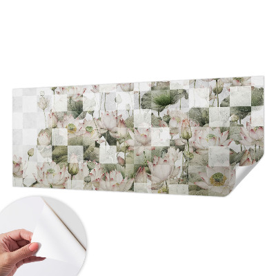 Déco papier peint salon Lotosové vzory