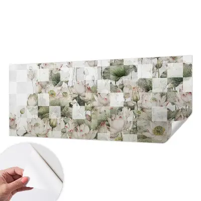 Papier peint photographique sur tissu non tissé Motifs de lotus