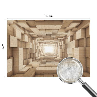 Papier peint panoramique adhésif Drevený tunel