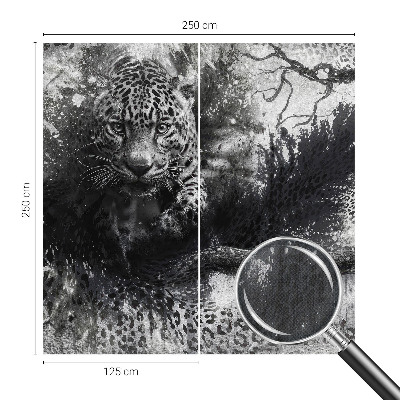 Papier peint adhésif Abstraktné leopardy