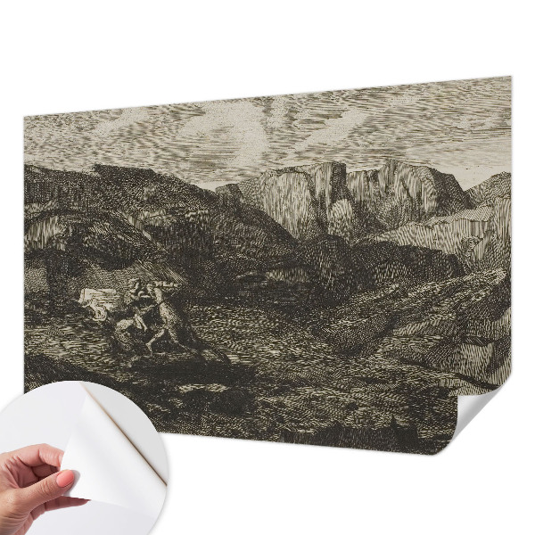 Papier peint chambre adulte cocooning Horská cesta