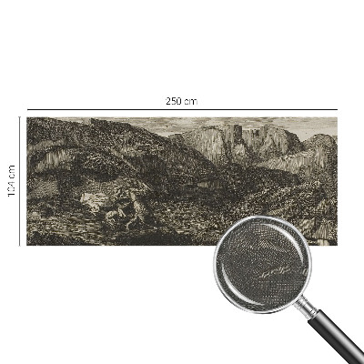 Papier peint chambre adulte cocooning Horská cesta