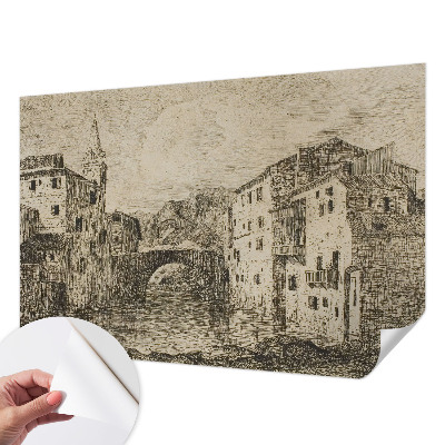Papier peint chambre parentale Panoráma mesta