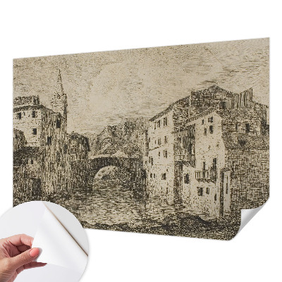 Papier peint chambre parentale Panoráma mesta