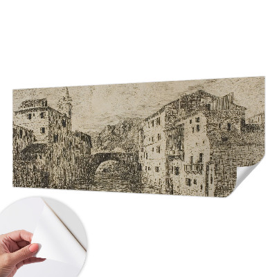 Papier peint chambre parentale Panoráma mesta
