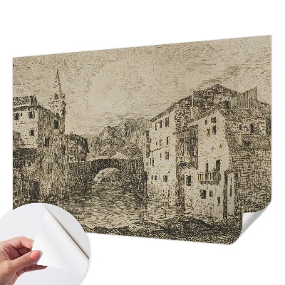 Papier peint chambre parentale Panoráma mesta