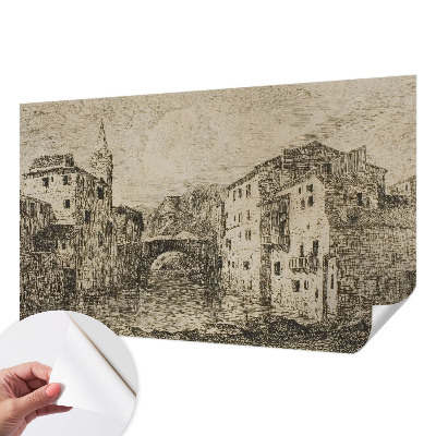 Papier peint chambre parentale Panoráma mesta