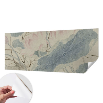 Papier peint chambre ado Lotosové listy