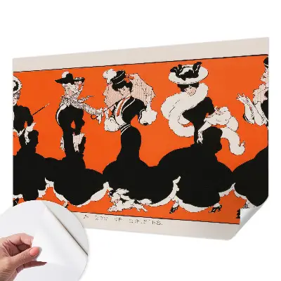 Papier peint intissé imprimé Tenues pour femmes