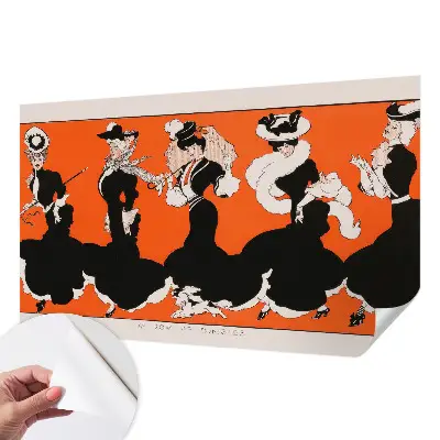 Papier peint intissé imprimé Tenues pour femmes