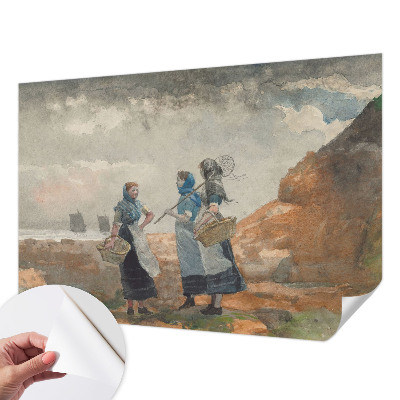 Papier peint tête de lit chambre adulte Pokojné pobrežie