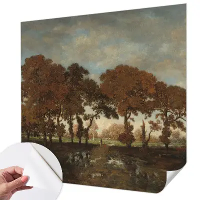 Papier peint photo imprimé sur tissu non tissé Paysage idyllique