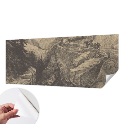Papier peint tendance chambre adulte Malebné hory