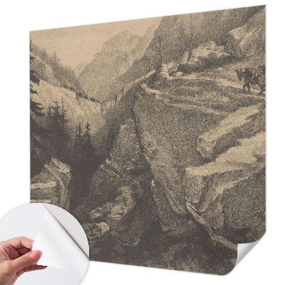 Papier peint tendance chambre adulte Malebné hory