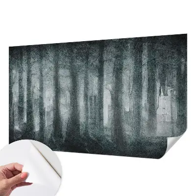 Papier peint photographique sur tissu non tissé Forêt mystérieuse